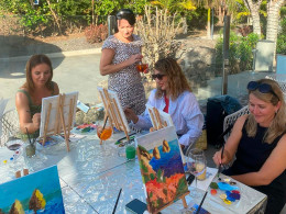 Painting Session - Tenerife