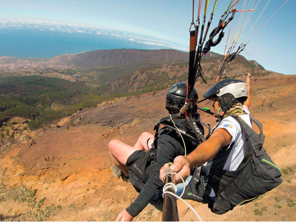 Vuelo en parapente desde Izaña ¡Siente la libertad!