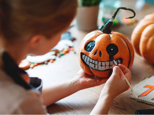 Taller de pintura para Halloween