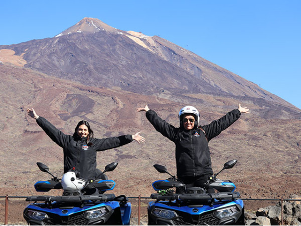 Excursión en quad para 2 al Teide + picnic canario