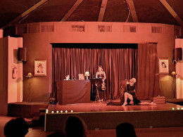 Espectáculo de danza y música en vivo con 5 artistas en escena