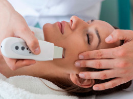 Limpieza facial completa con peeling cavitacion