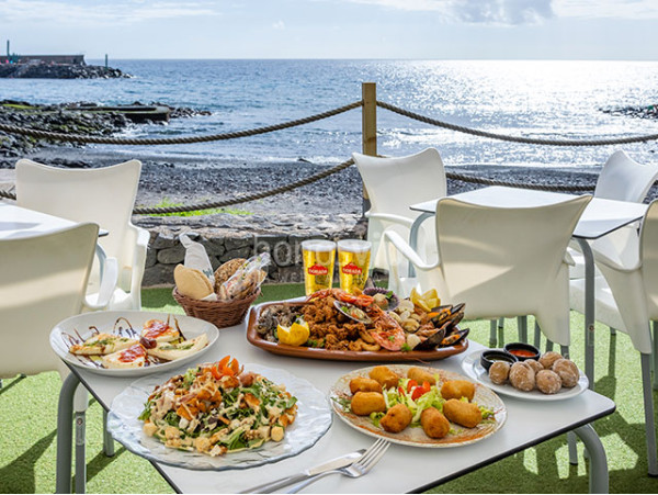 Menú de pescado para 2 frente al mar en El Puertito de Güímar