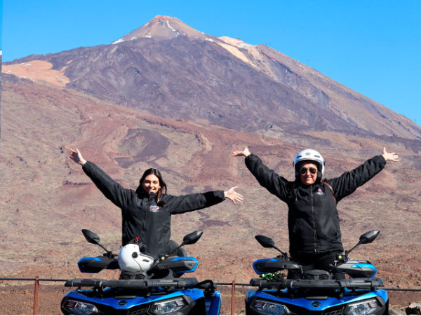 Excursión en buggy o quad al Teide para 2 con salida desde el Norte + picoteo