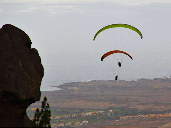 Vuelo parapente con diferentes opciones en Tenerife sur 