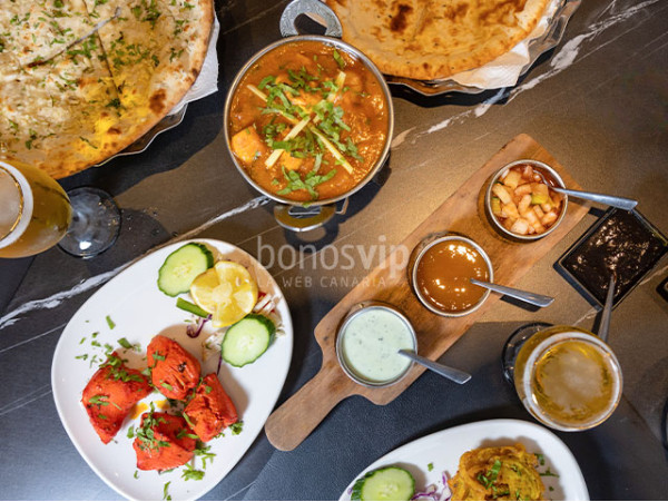 Menú de Comida India para 2 personas en Bombay Babu