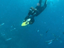 Snorkel con propulsores + reportaje fotográfico + snack 