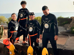 Snorkel con propulsores + reportaje fotográfico + snack 