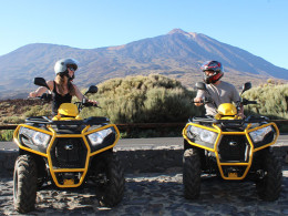 Excursión en quad al Teide o Twin Ticket: quads + motos de agua