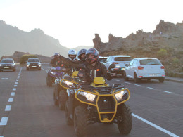 Excursión en quad al Teide o Twin Ticket: quads + motos de agua