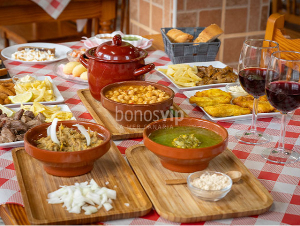 Menú canario para 2 en El Sauzal