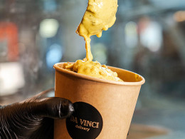 Dos BOX para llevar con bebida en Da Vinci Delivery