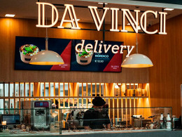 Dos BOX para llevar con bebida en Da Vinci Delivery