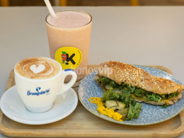 Desayuno o brunch saludable en el Mercado de Nuesta Señora de África