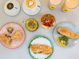 Desayuno o brunch saludable en el Mercado de Nuesta Señora de África