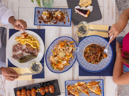 Exquisito menú para 2 con Entrecot a la parrilla en La Cueva de Los Roques