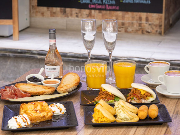 Brunch para 2 en el corazón de Santa Cruz