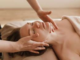 Sesión de Masaje Cráneo facial relajante