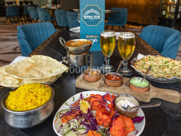 Menú de Comida India frente al mar para 2 en Bombay Babu Santa Cruz