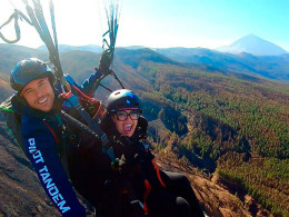Betsafly vuelos tándem parapente - Tenerife
