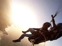 Parapente biplaza con salida desde el norte + video del despegue con opción de vuelo acrobático