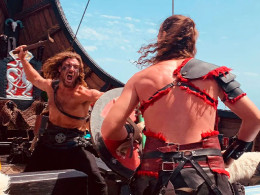 Paseo en barco vikingo