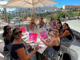 Painting Session - Tenerife