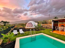 Estancia en domo para 2 con vistas al mar y desayuno 