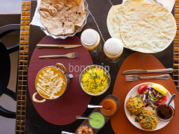Menú de comida India frente al mar para 2 en Bombay Babu La Tejita 